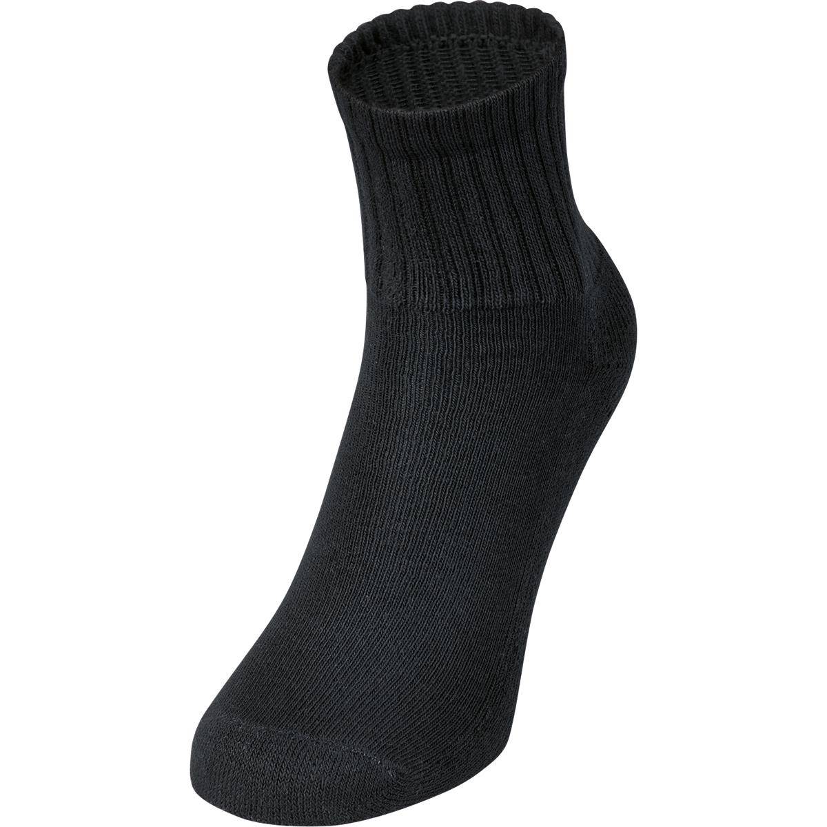 Jako Sportsocken kurz 3er Pack schwarz