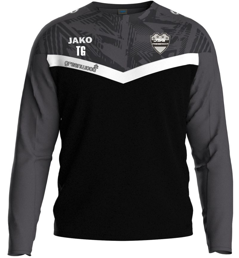 Sweatshirt Iconic JSG Freigericht schwarz/anthrazit