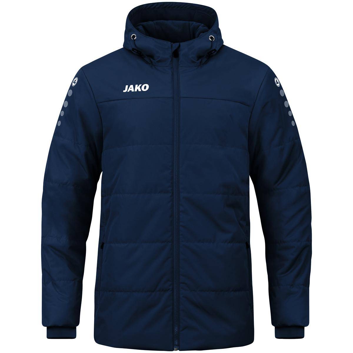 Jako Coachjacke Team mit Kapuze Herren marine