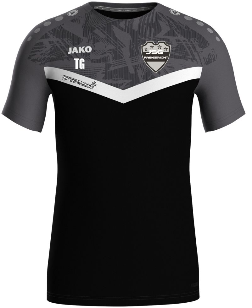 T-Shirt Iconic JSG Freigericht schwarz/anthrazit