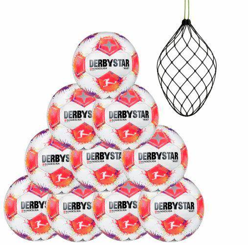 DERBYSTAR BuLi Brillant TT v25 10er Ballset inkl. Ballnetz