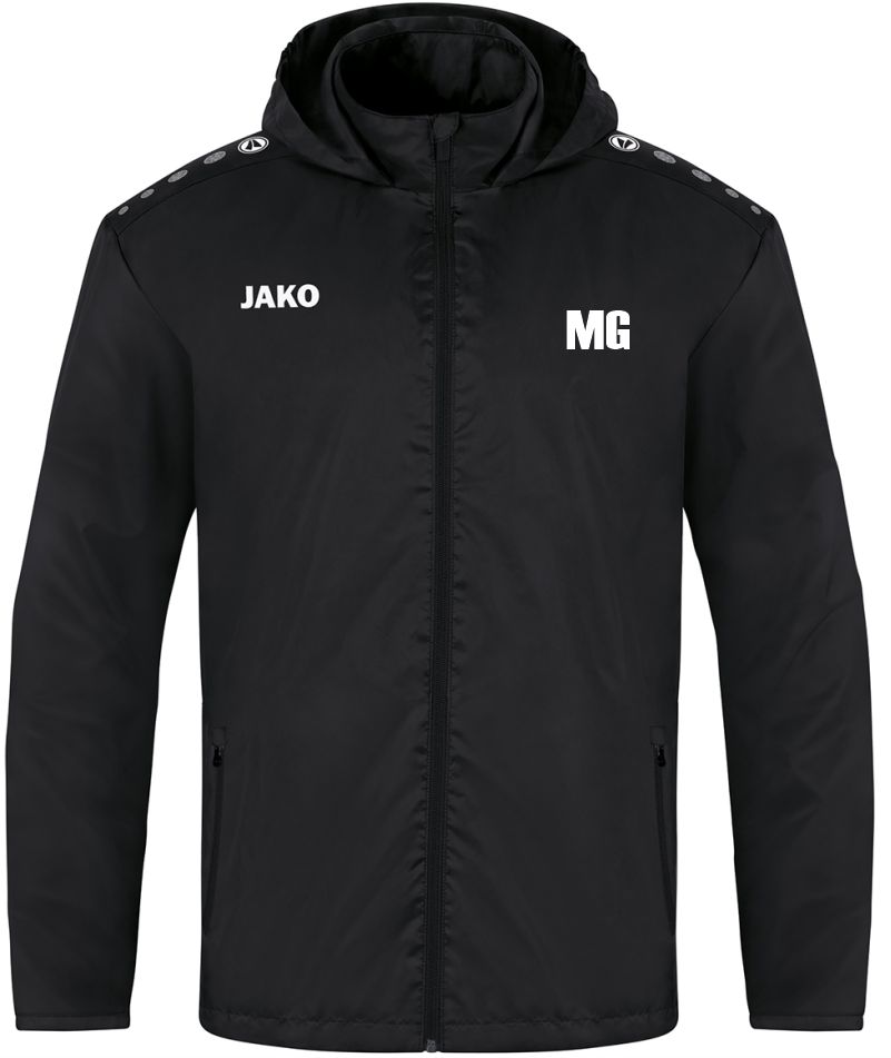 Allwetterjacke Team Oberer Kahlgrund schwarz