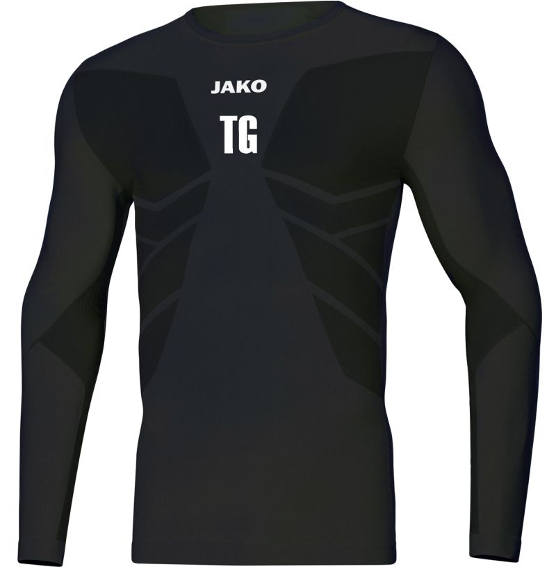 Longsleeve Comfort Bahnhöfer schwarz
