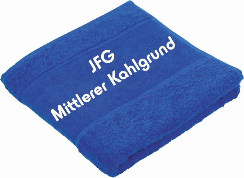 Badetuch JFG MITTLERER KAHLGRUND royalblau