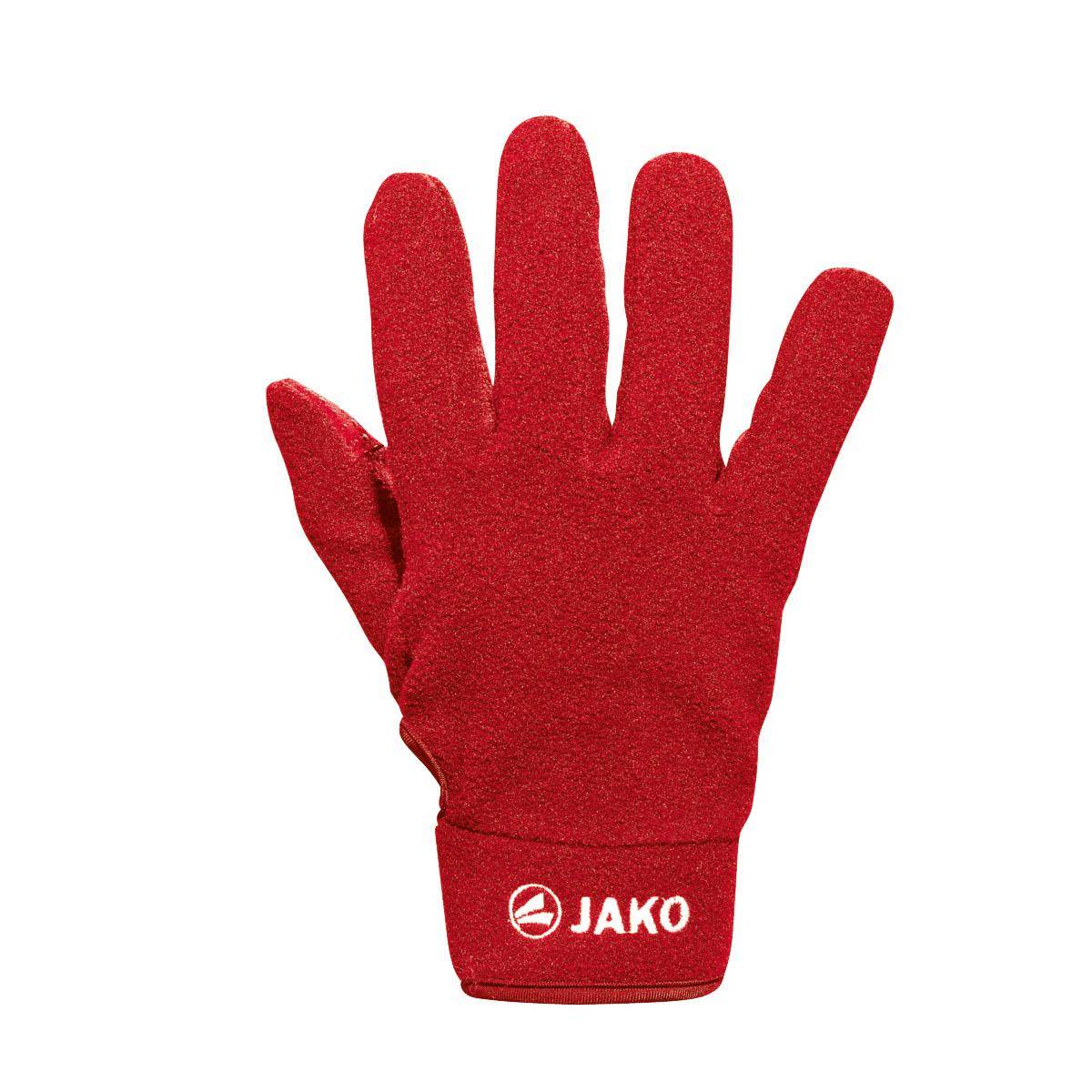 Jako Feldspielerhandschuhe Fleece rot