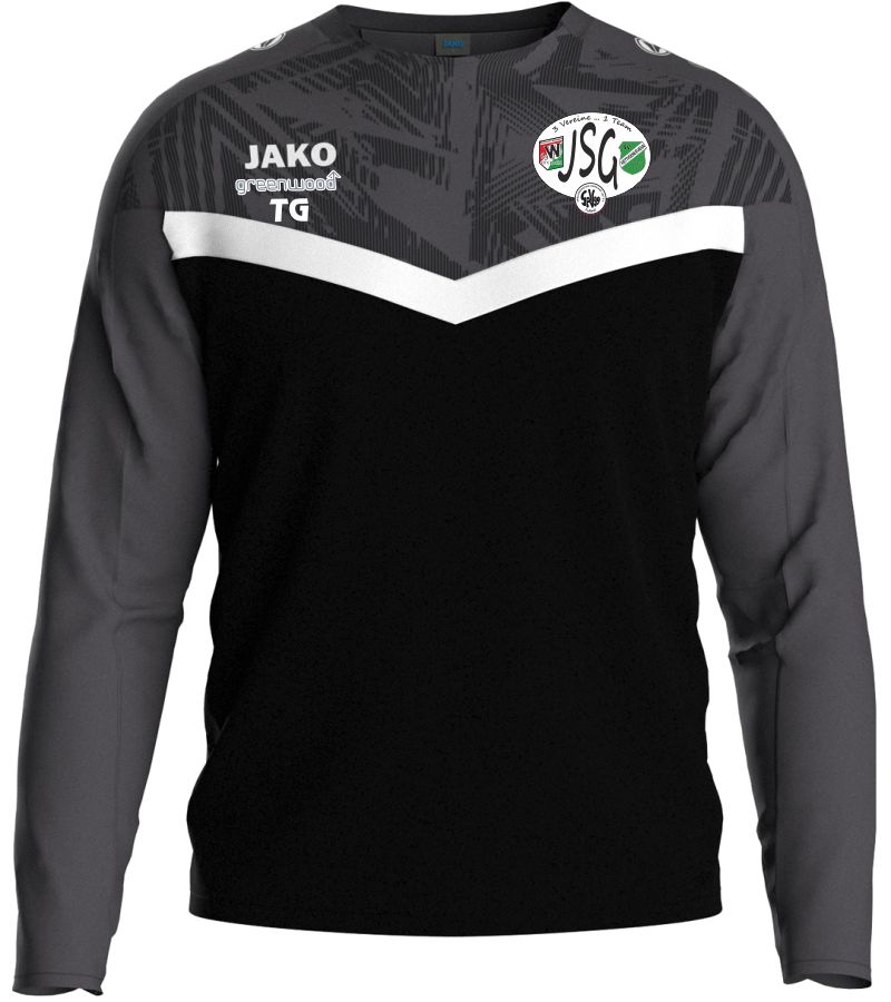 Sweatshirt Iconic JSG Hain/Hett/Wall schwarz/anthrazit