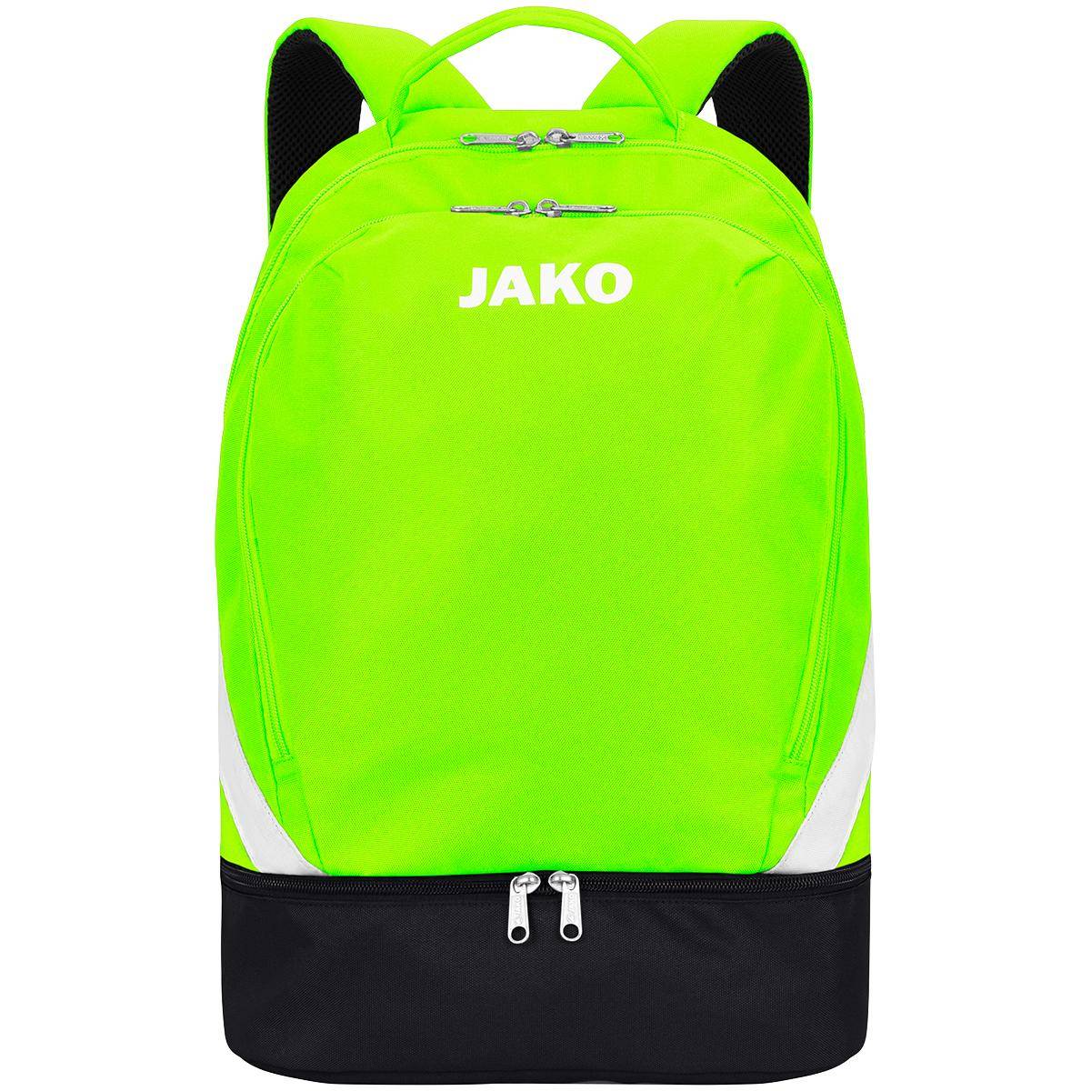 Jako Rucksack Iconic neongrün/schwarz