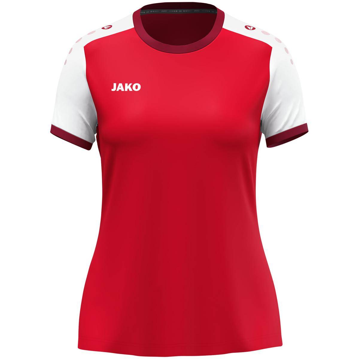 Jako Trikot Dynamic KA Damen rot/weiß/dunkelrot