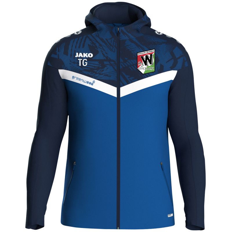 Kapuzenjacke Iconic Eintracht93 royal/marine