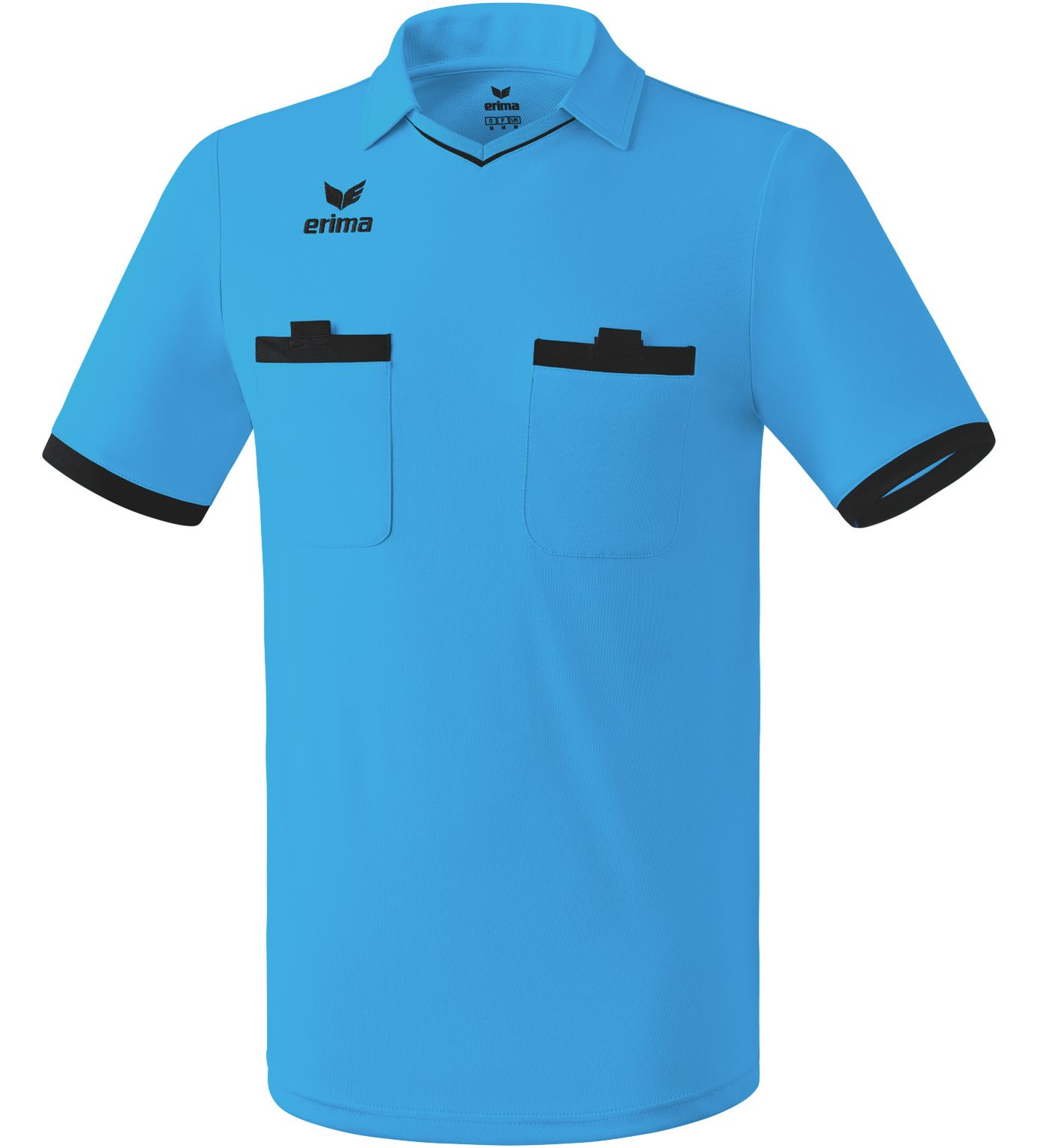 Saragossa Schiedsrichtertrikot curacao/schwarz