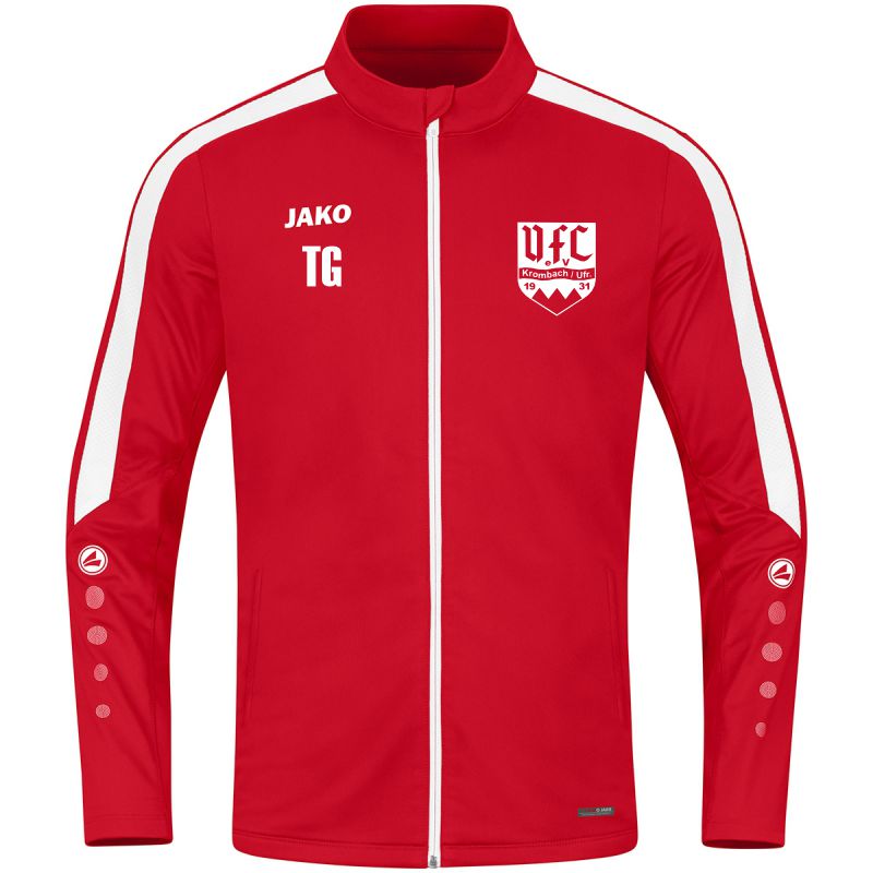 jako Polyesterjacke Power Kinder VfL Krombach rot