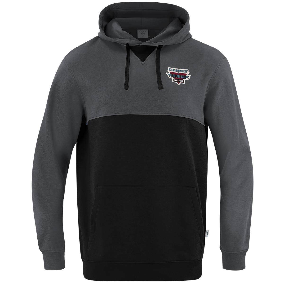 Hoodie Kleinigkeit*Jako aschgrau/schwarz