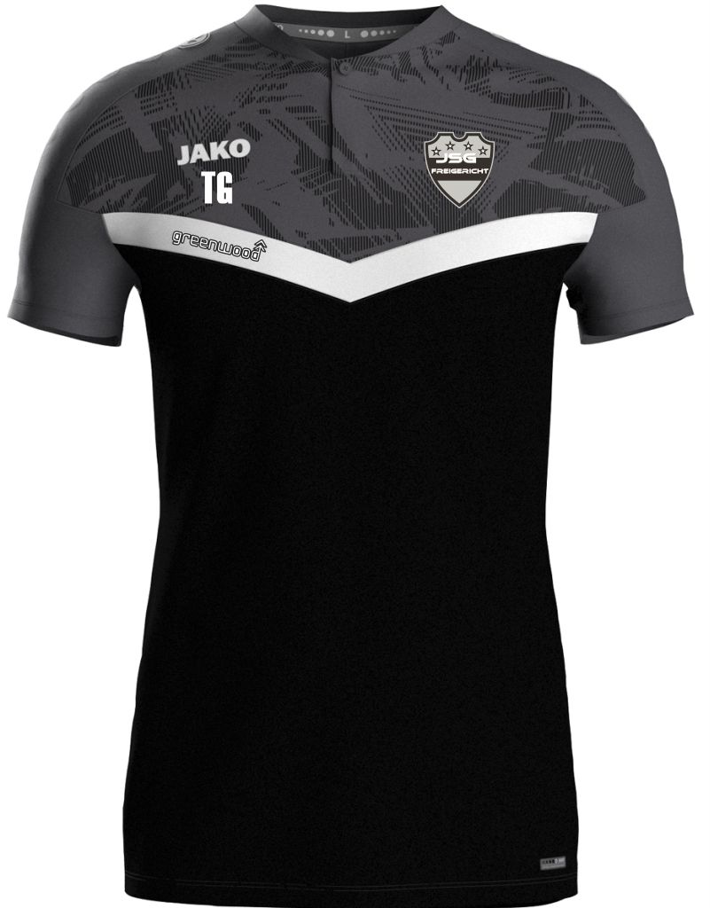 Poloshirt Iconic JSG Freigericht schwarz/anthrazit