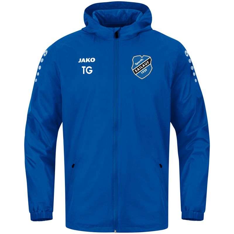 Allwetterjacke Kinder Team Sportfreunde Sailauf royalblau 