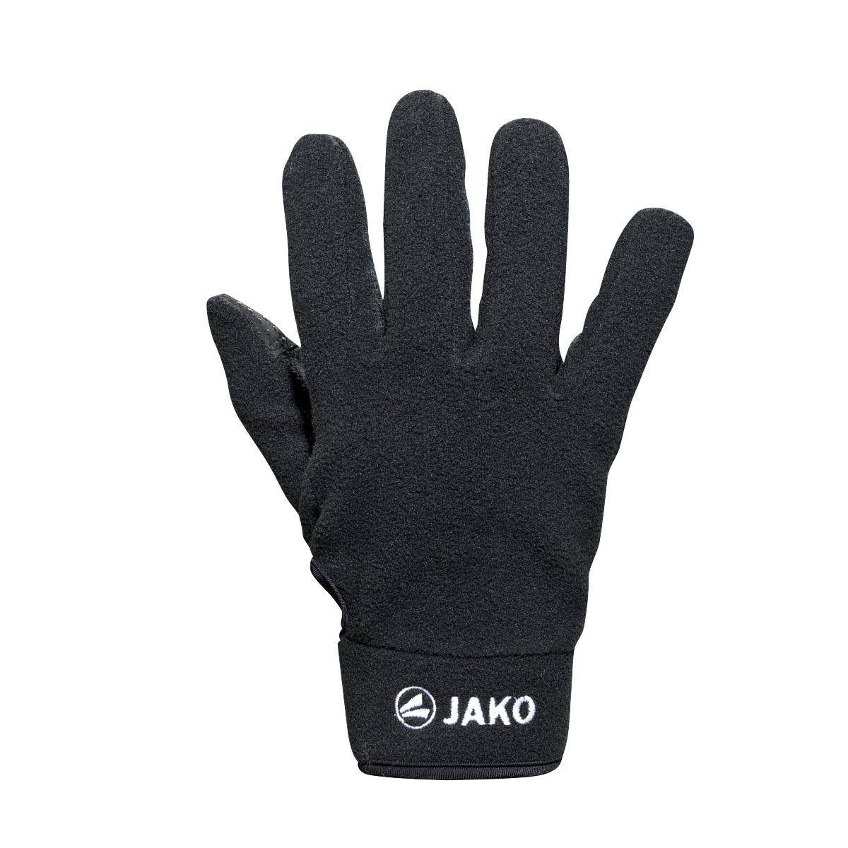 Jako Feldspielerhandschuhe Fleece schwarz