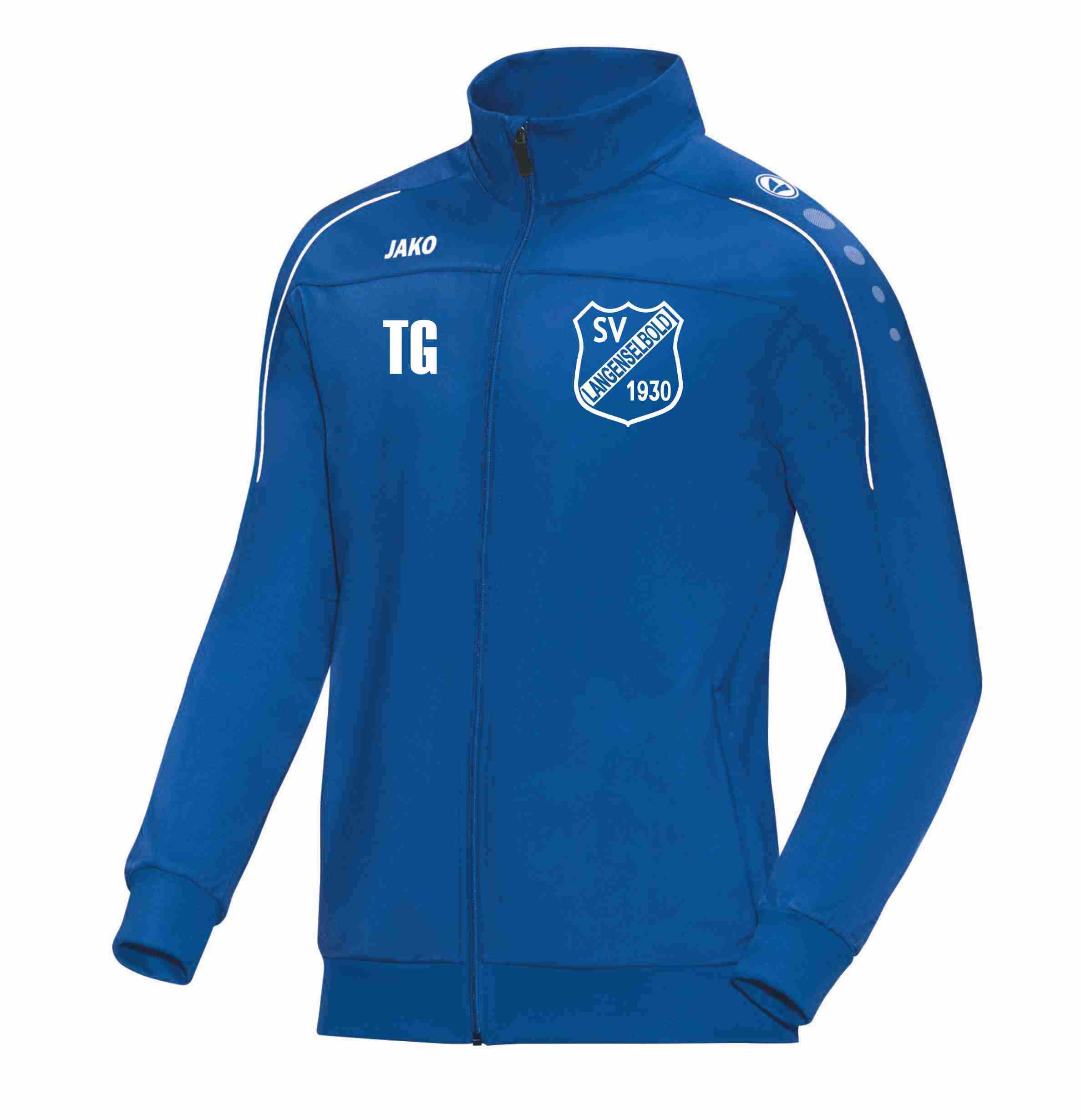 Polyesterjacke Classico Kinder SV 1930 royal