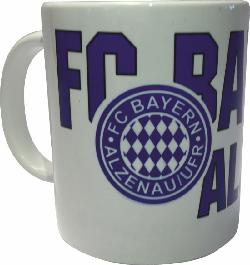 Tasse FC BAYERN ALZENAU weiß