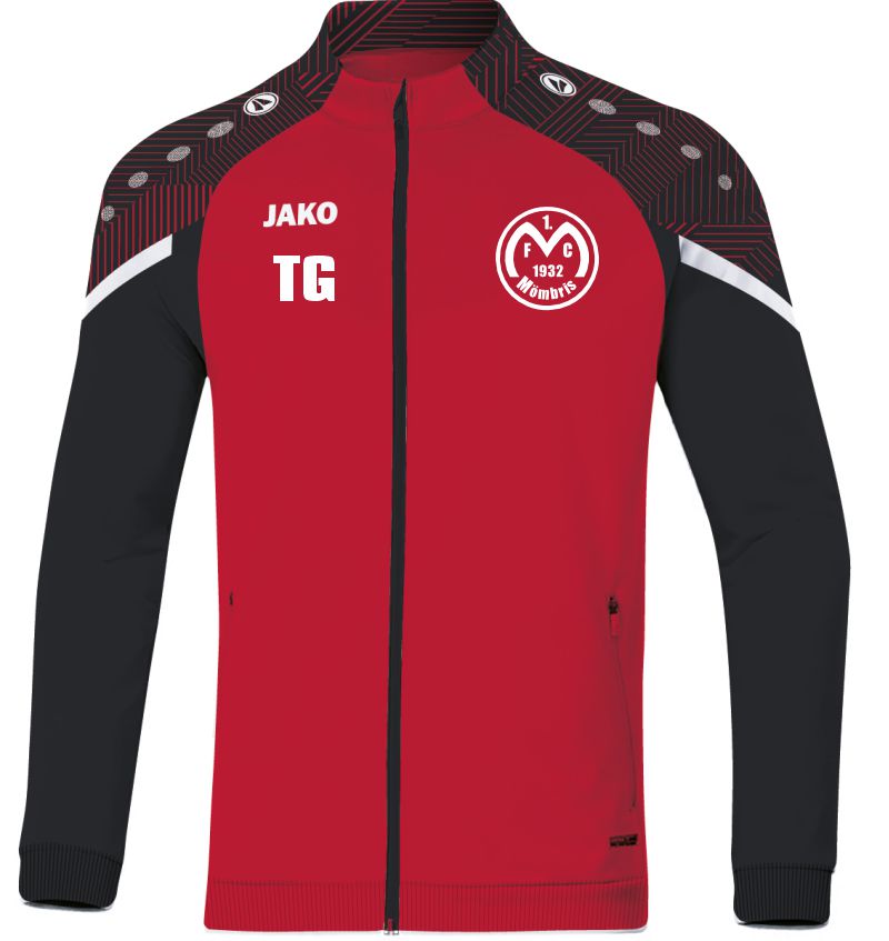 PolyJacke Performance 1.FC Mömbris rot/schwarz