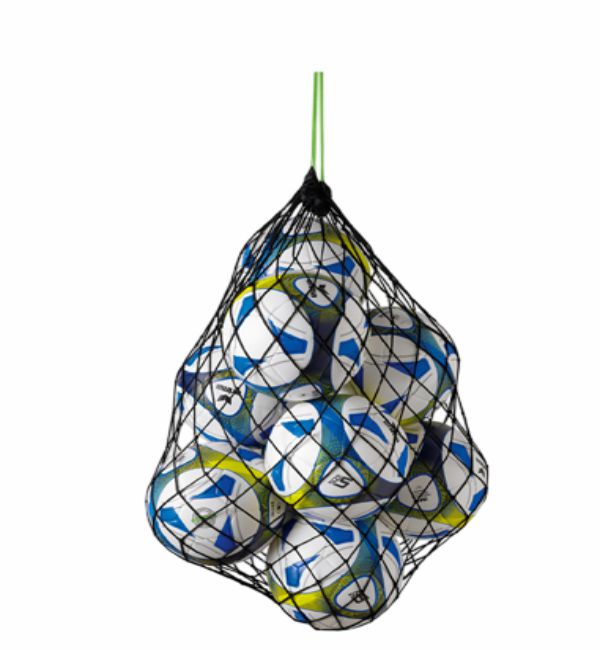Erima Ballnetz für 10 Bälle schwarz/green