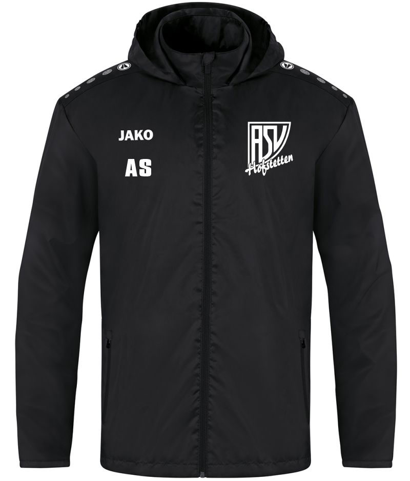Allwetterjacke ASV Hofstetten schwarz