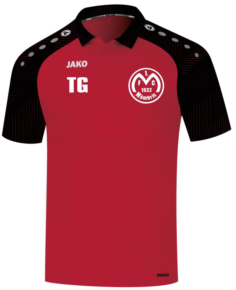 Polo Performance 1.FC Mömbris rot/schwarz
