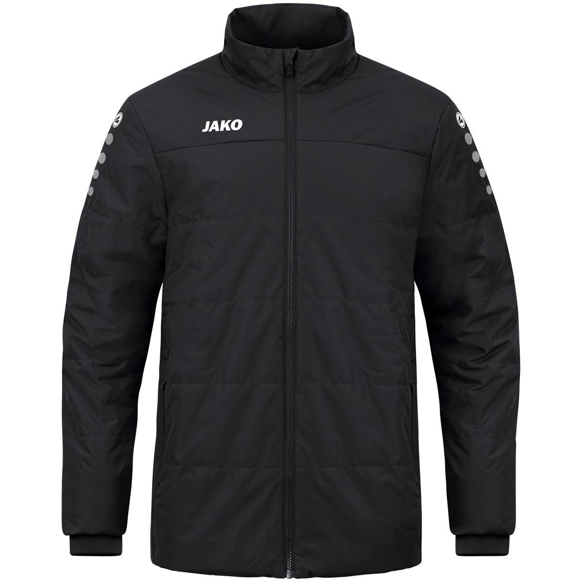 Jako Coachjacke Team Herren schwarz
