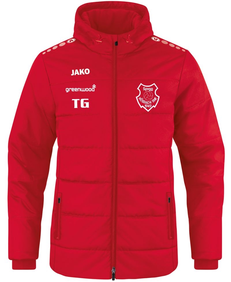 Bahnhöfer Coachjacke Team rot