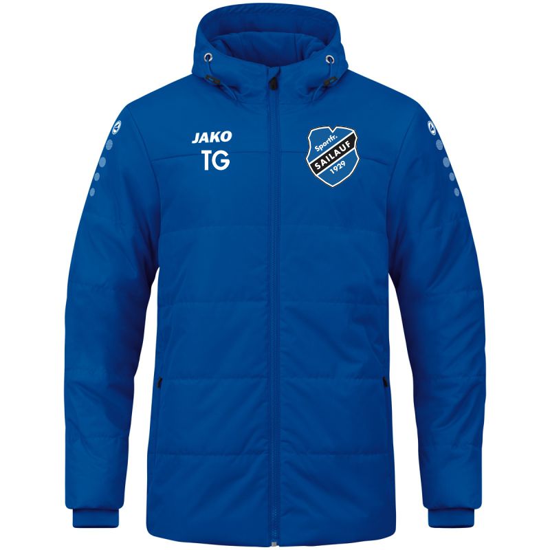 Coachjacke Kinder Sportfreunde Sailauf royal/weiß