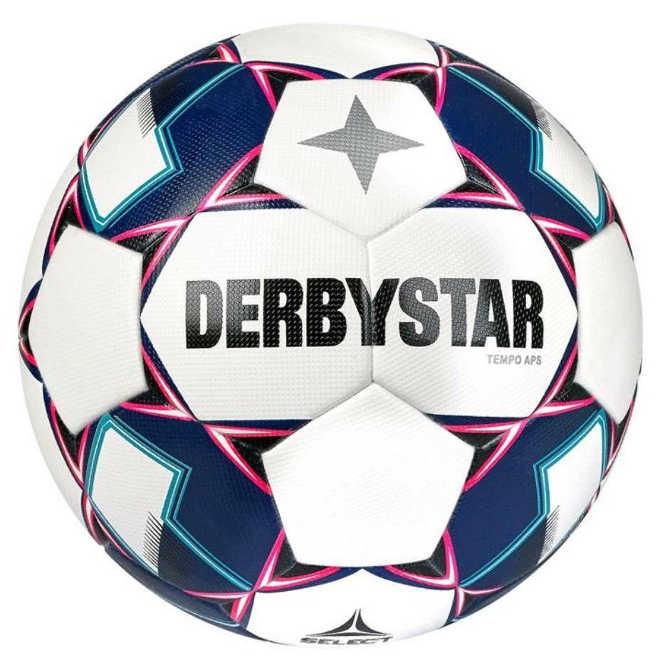 DERBYSTAR Tempo APS v22 weiß/blau/pink