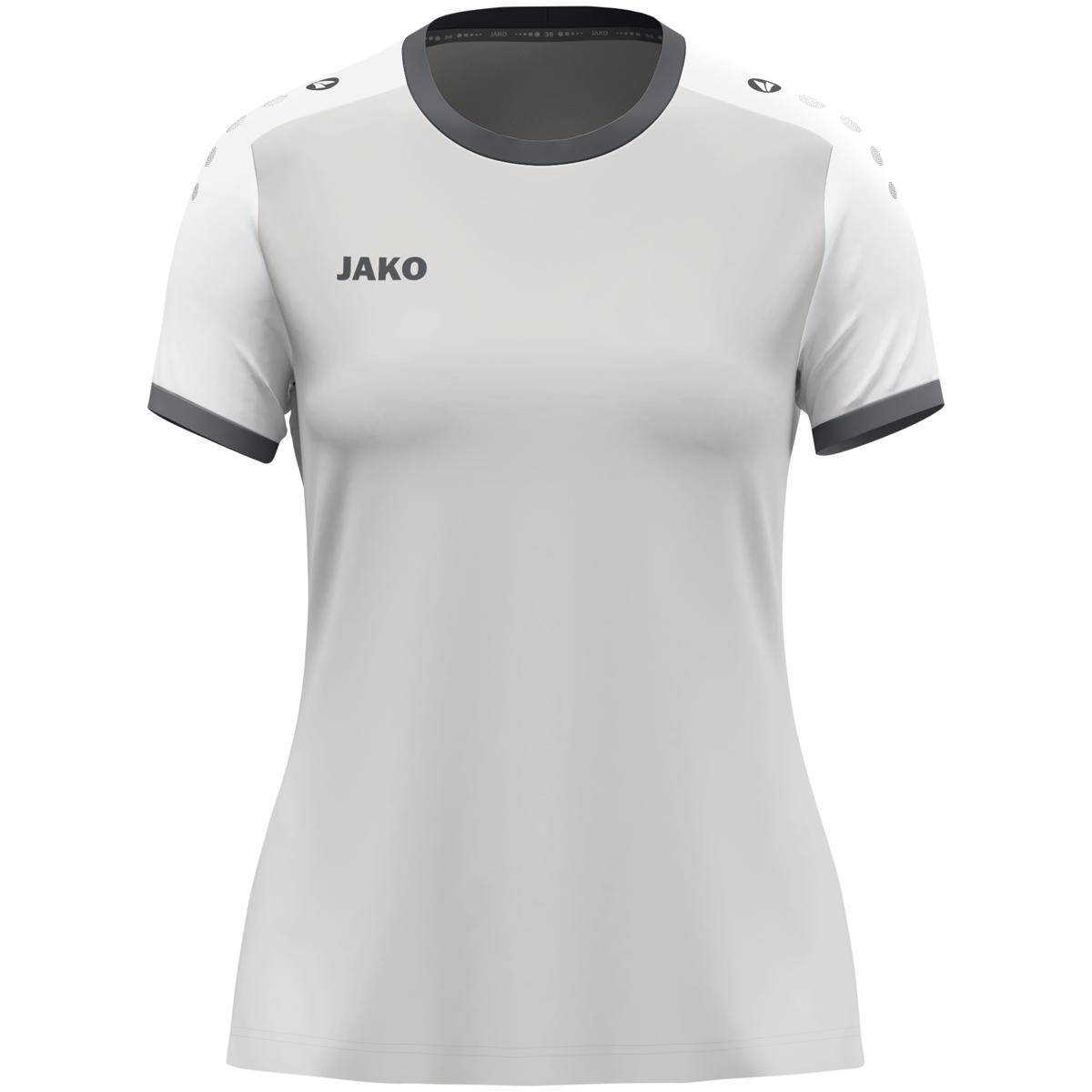 Jako Trikot Dynamic KA Damen hellgrau/weiß/grau