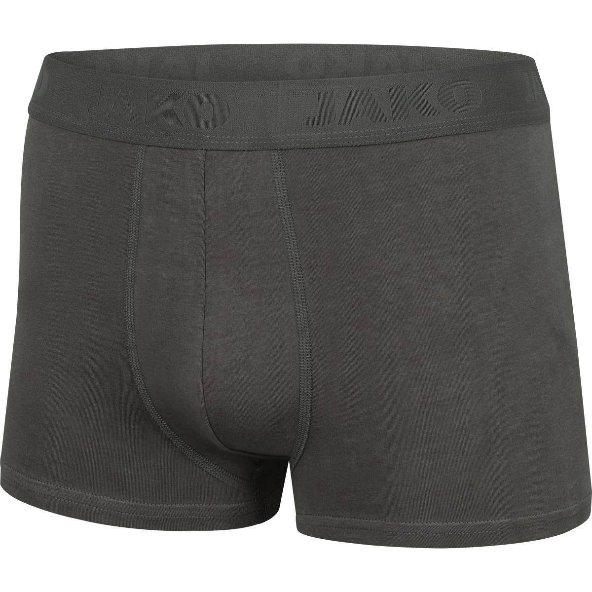 Jako Boxershort Premium 2er Pack Herren anthrazit