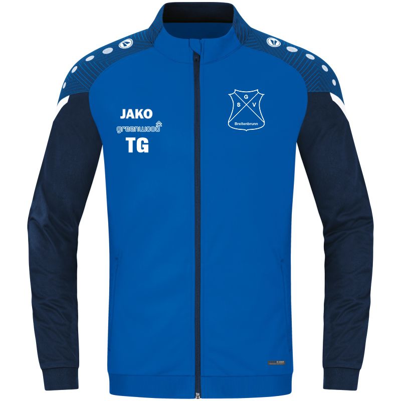 Polyesterjacke GSV Breitenbrunn royal/marine