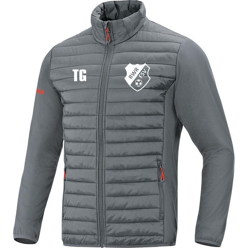 Hybridjacke SG Mosbach-Radheim steingrau