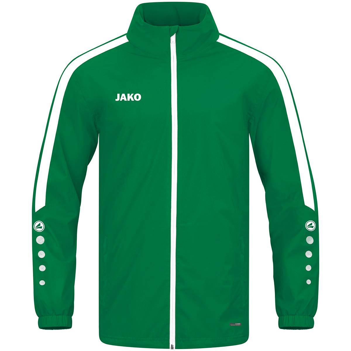 Jako Allwetterjacke Power Herren sportgrün