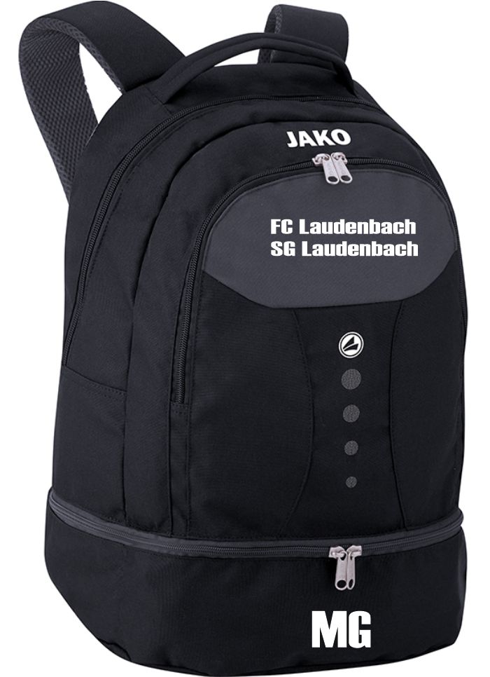 Rucksack Striker Oberer Kahlgrund schwarz/grau